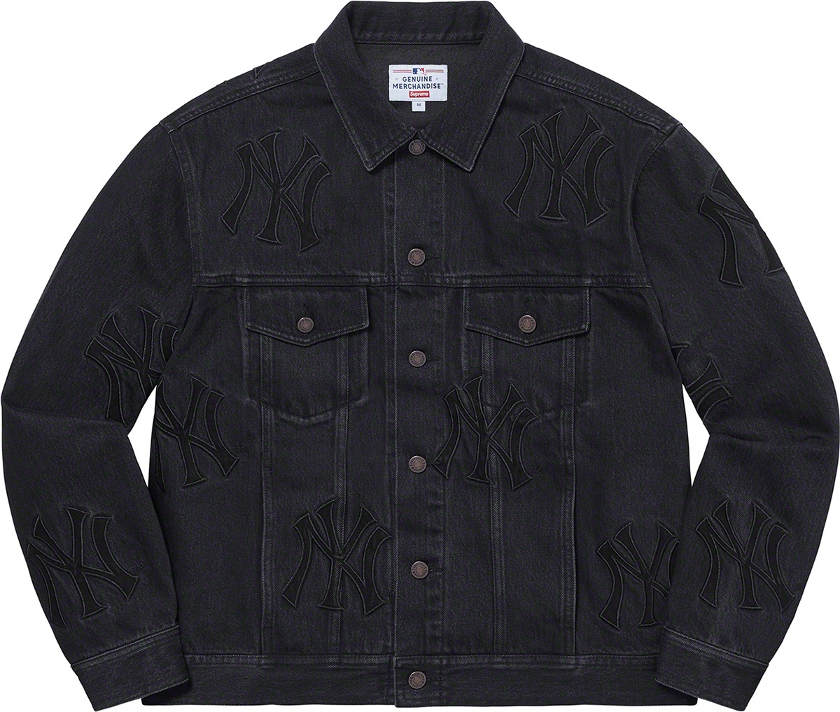 Supreme®/New York Yankees™Denim Trucker Jacket view 5